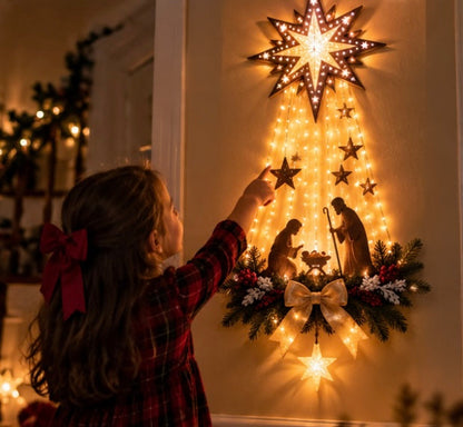 NoelGlow on the front door