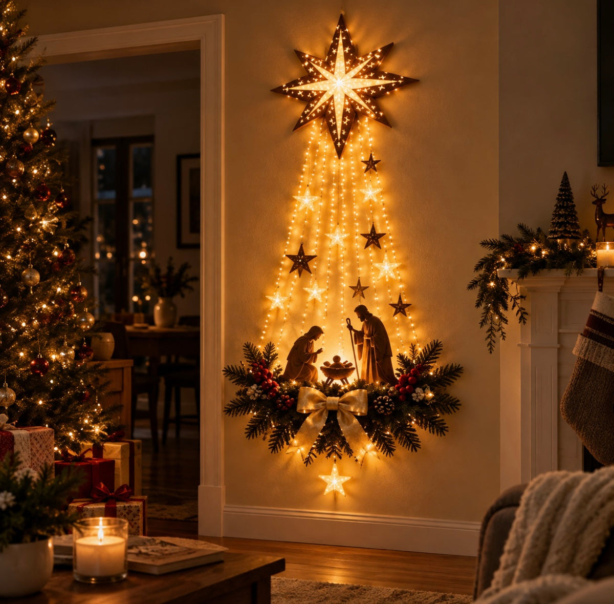 NoelGlow Nativity star