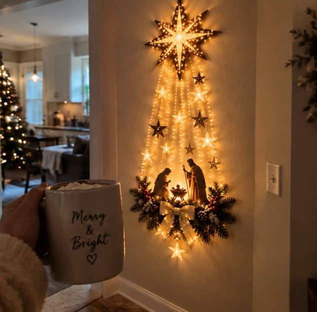 NoelGlow Nativity decoration
